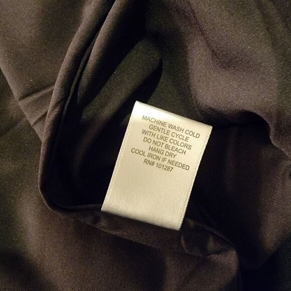 Alexia Admor KYLIE V Neck Dress black 1x NWOT - Picture 7 of 7